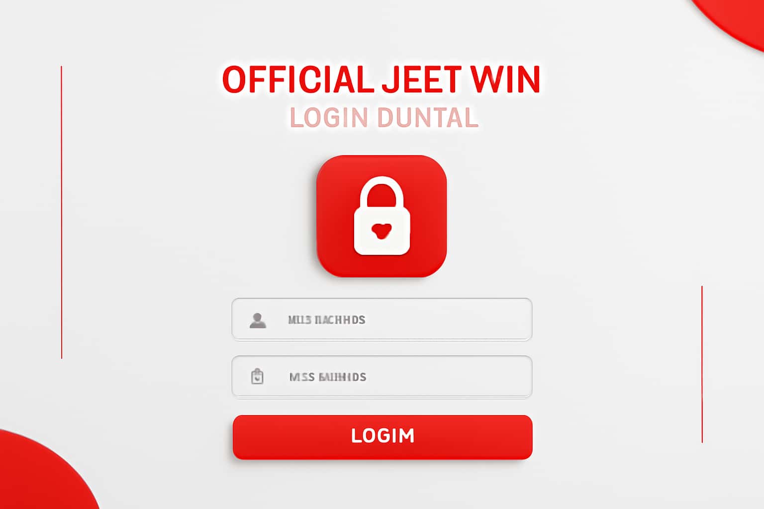 Official Jeet Win Login Portal Interface