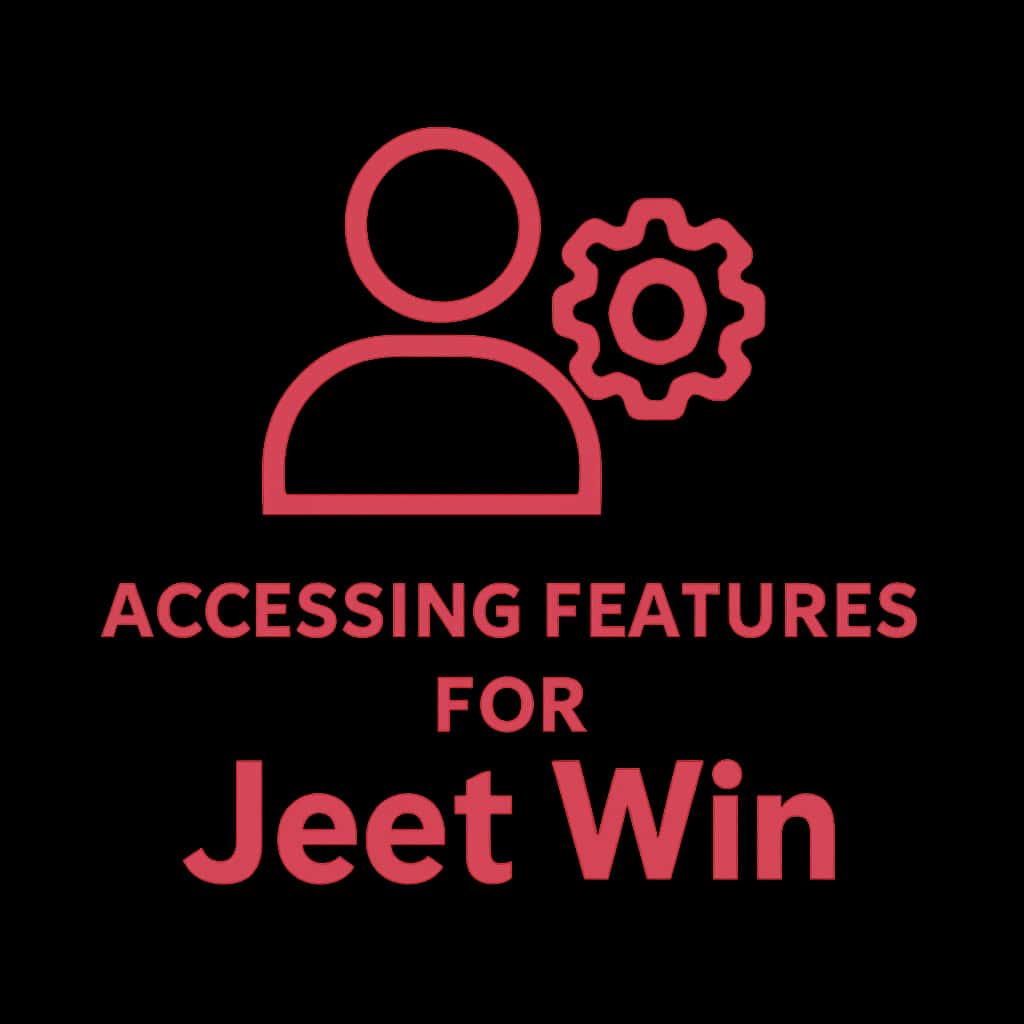 Icon representing access features for Jeet Win.