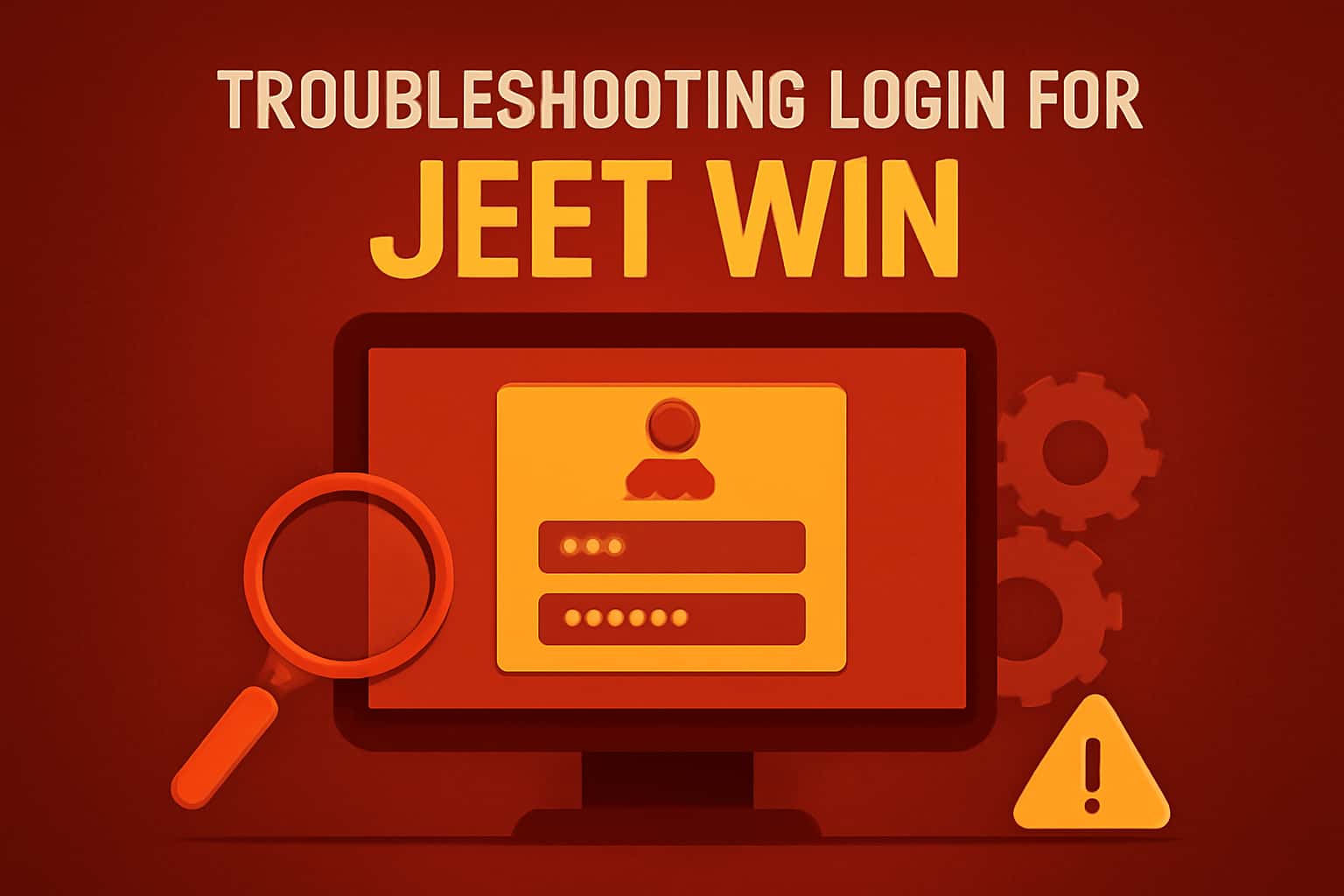 Informational scene about Troubleshooting Login for Jeet Win.