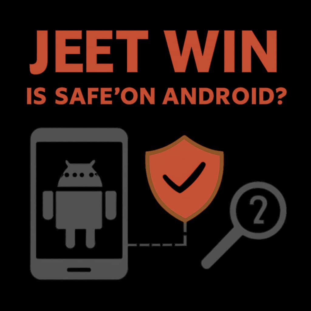 Diagram explaining Jeet Win safety features on Android