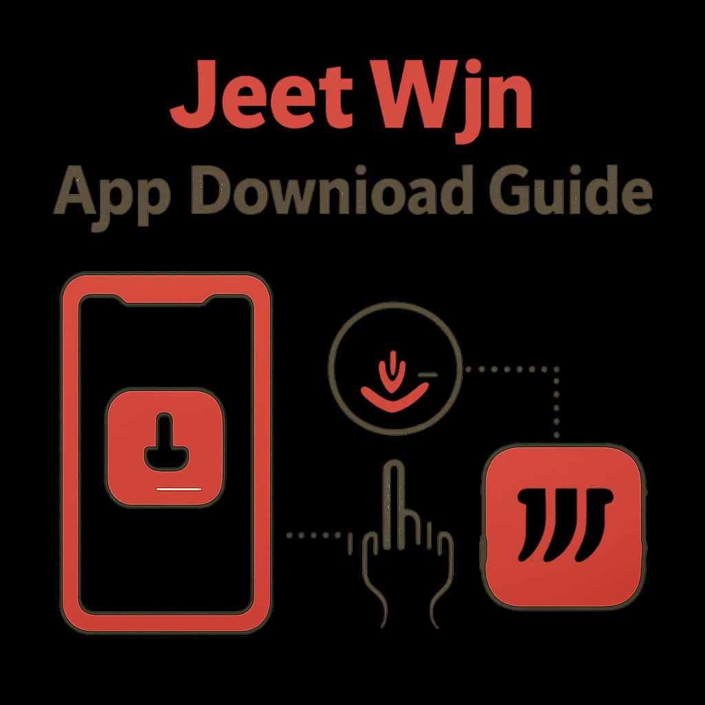 An educational diagram related to the Jeet Win App Download process.
