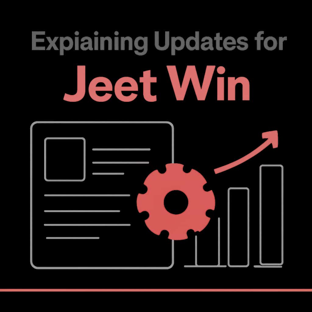 Diagram illustrating the updates process for Jeet Win.