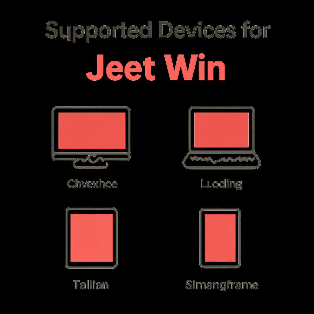 Diagram illustrating Supported Devices for Jeet Win.