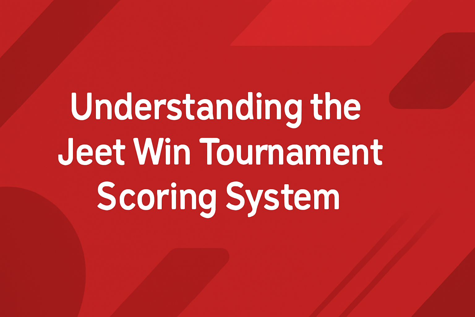 An informative scene representing the FAQ section of Jeet Win with the title prominently displayed.