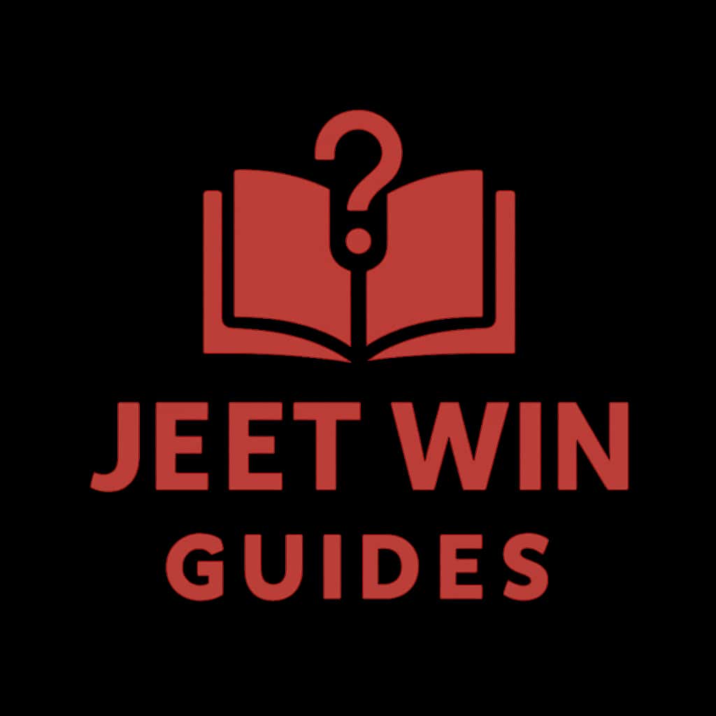 An icon representing Jeet Win Guides in a professional design.