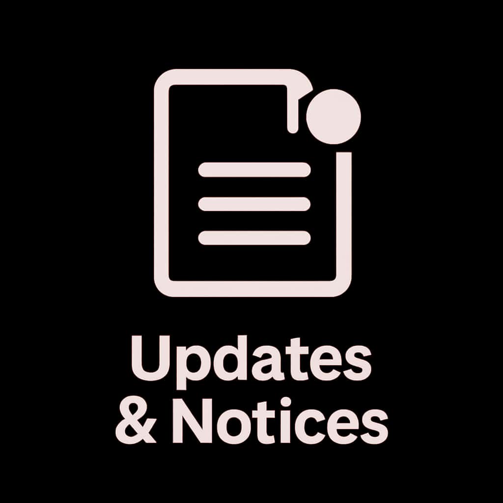 A badge icon representing guidance on Jeet Win Updates & Notices.