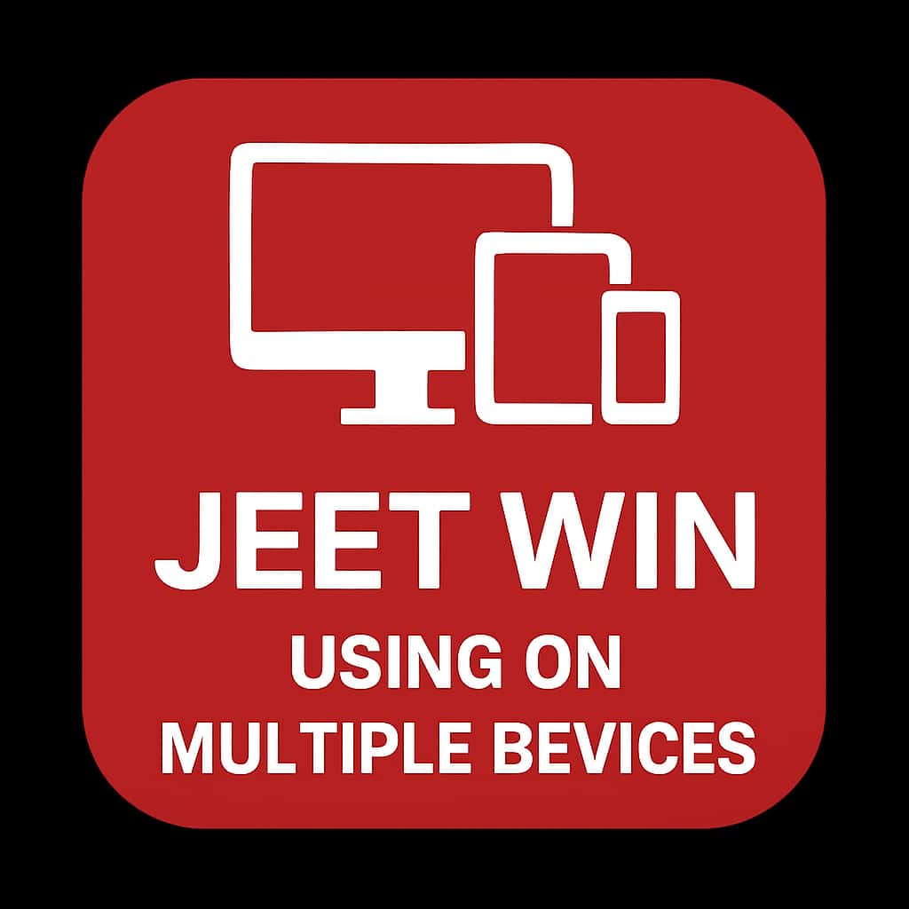 An icon representing Jeet Win access on multiple devices.